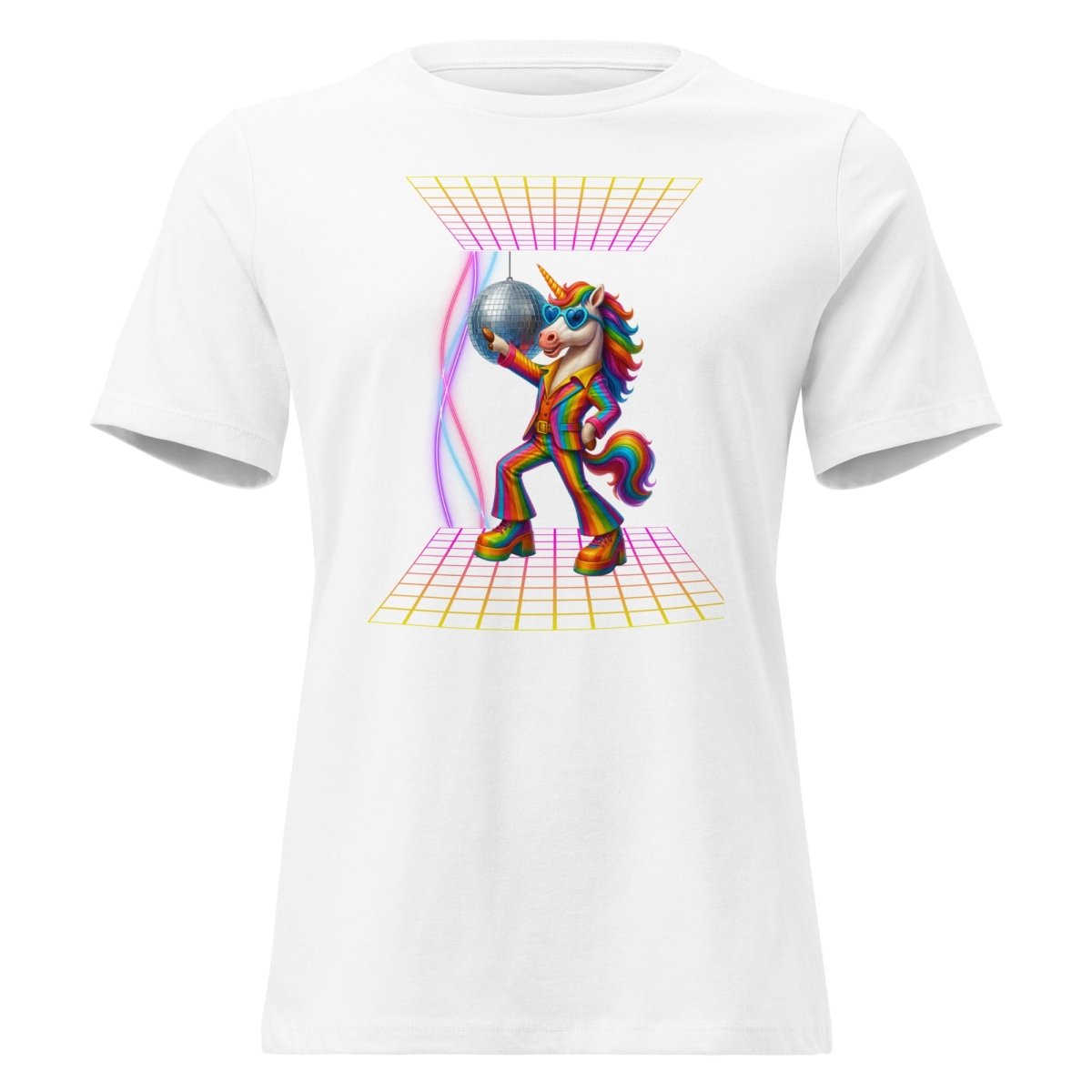 Women's Unicorn Retro Disco Tee - Max & Co Tees