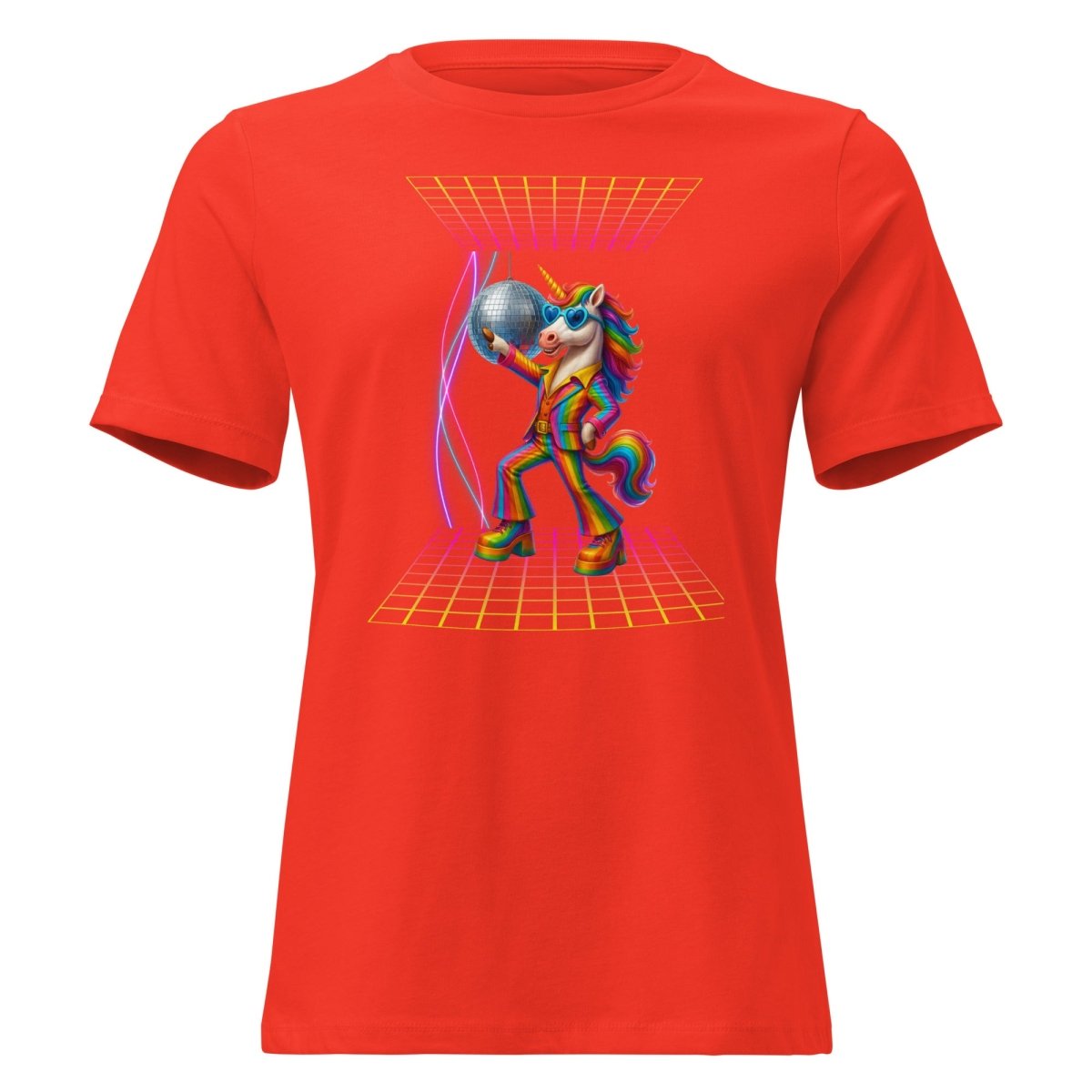 Women's Unicorn Retro Disco Tee - Max & Co Tees