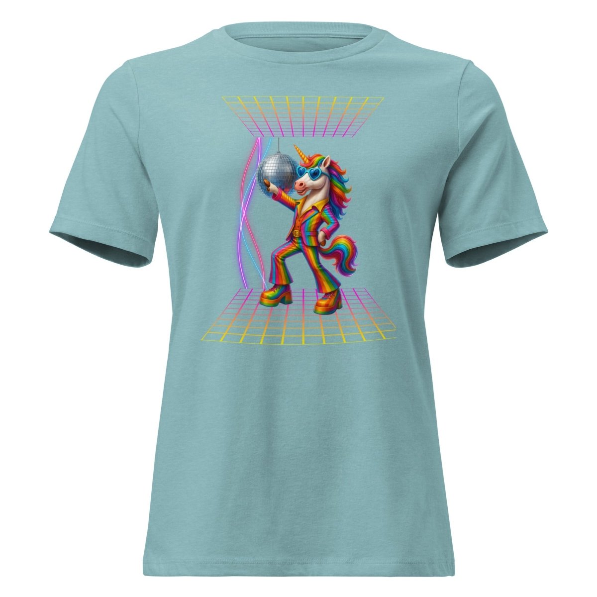 Women's Unicorn Retro Disco Tee - Max & Co Tees