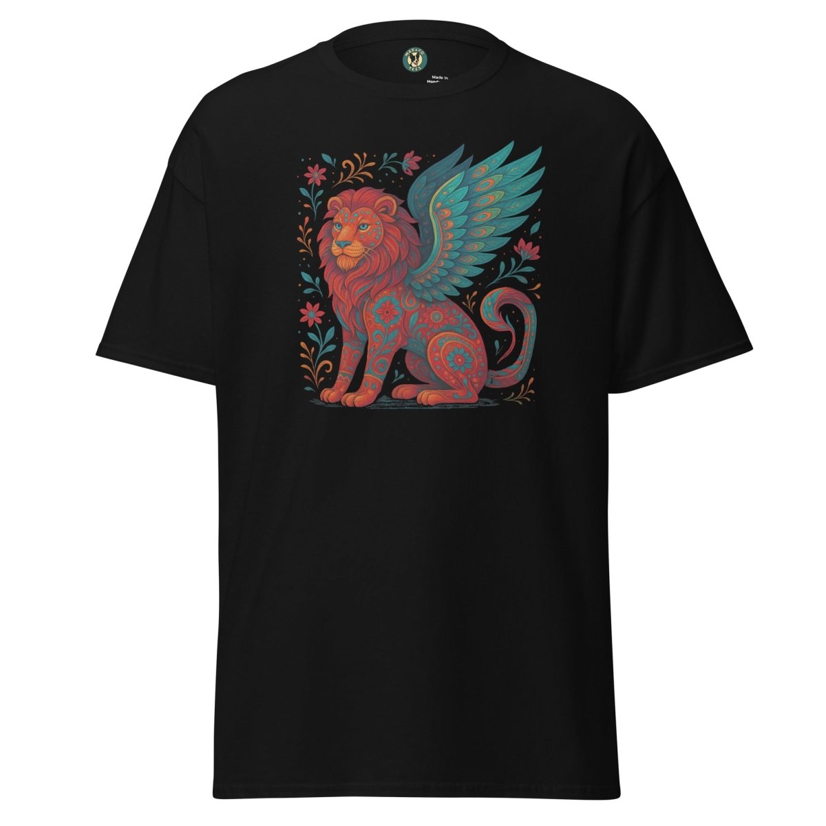 Alebrijes Sitting Winged Lion Tee - Max & Co Tees
