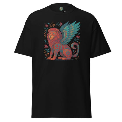 Alebrijes Sitting Winged Lion Tee - Max & Co Tees