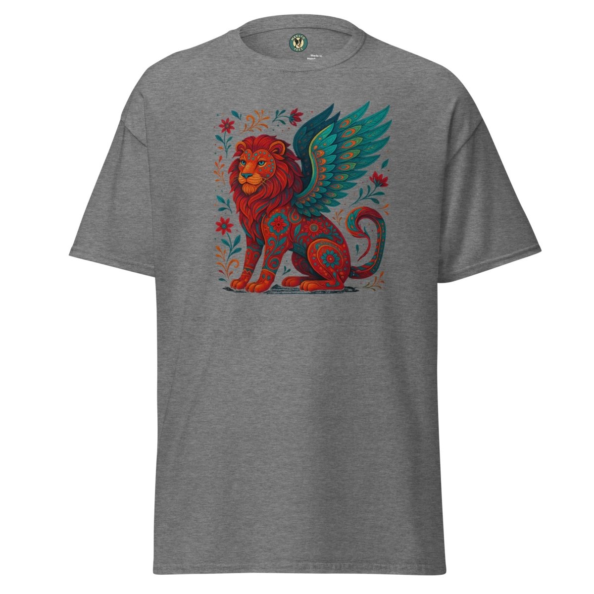 Alebrijes Sitting Winged Lion Tee - Max & Co Tees