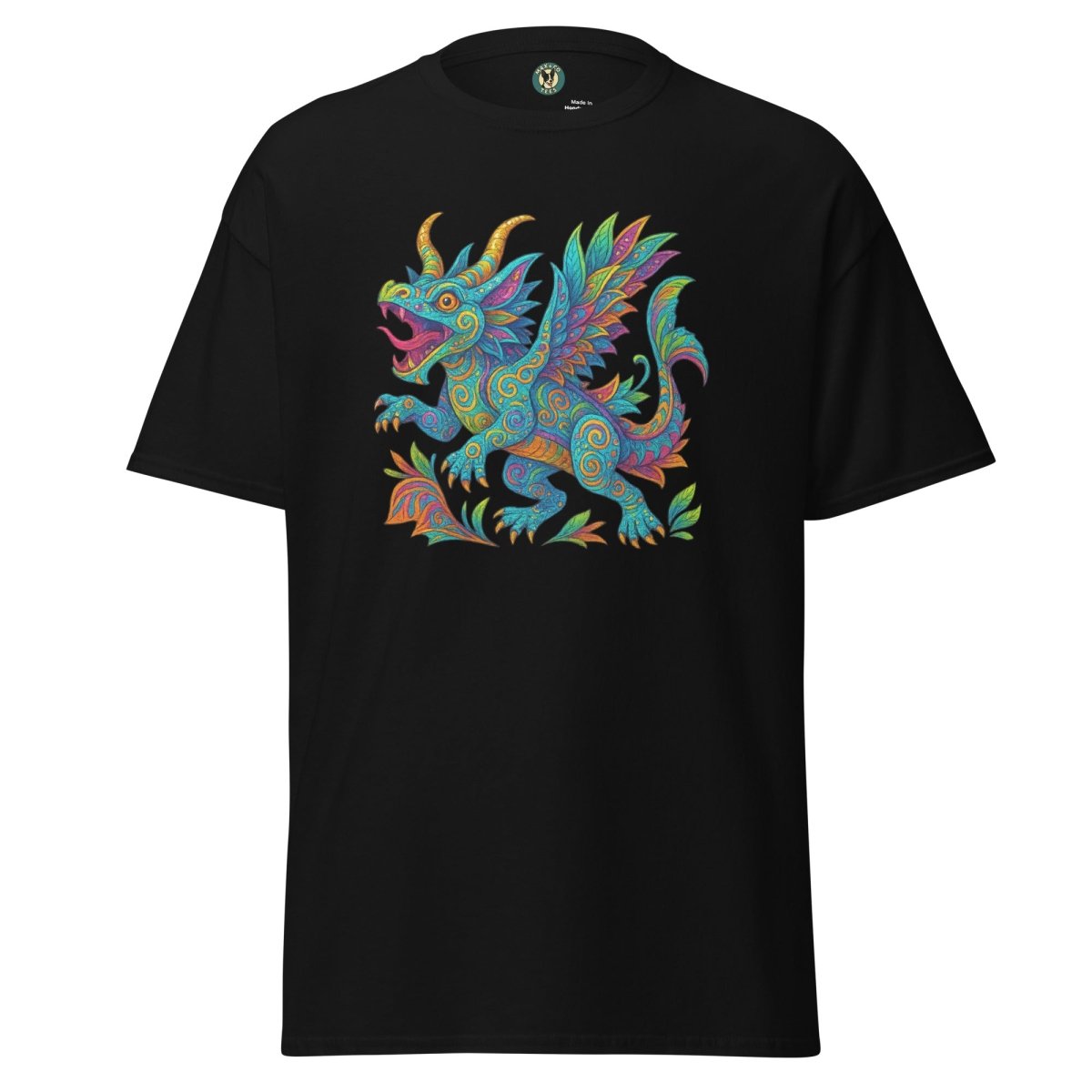Alebrijes Winged Horn Dragon Tee - Max & Co Tees