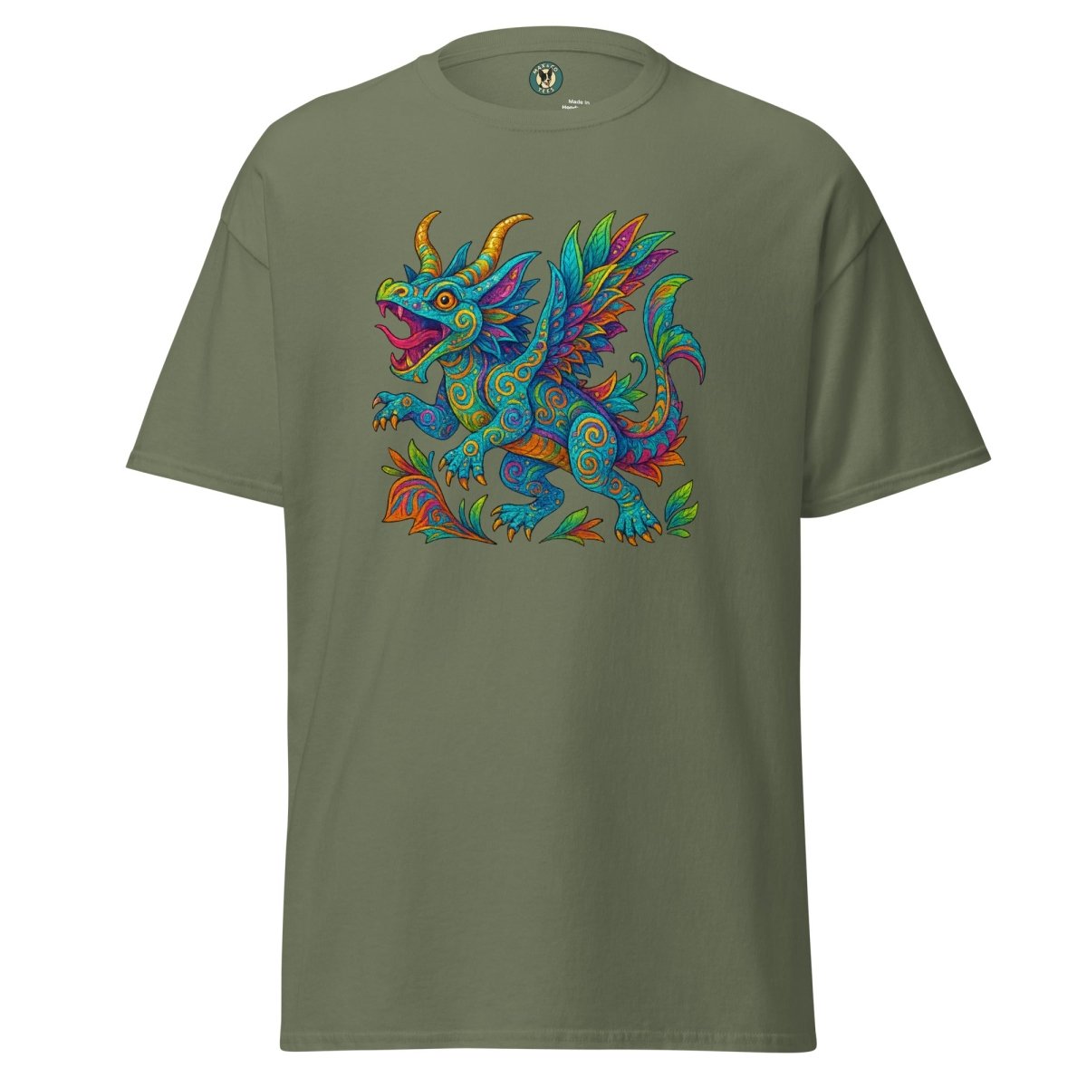 Alebrijes Winged Horn Dragon Tee - Max & Co Tees