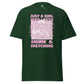 Anime Just a Girl Sketching Tee - Max & Co Tees
