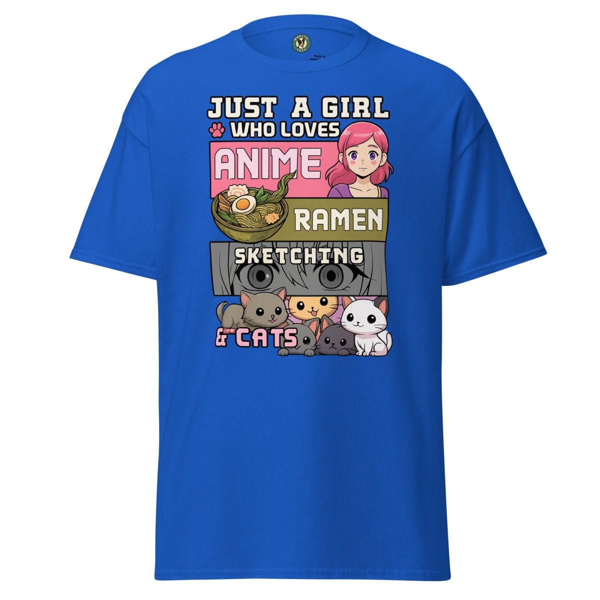 Anime Just a Girl Tee - Max & Co Tees