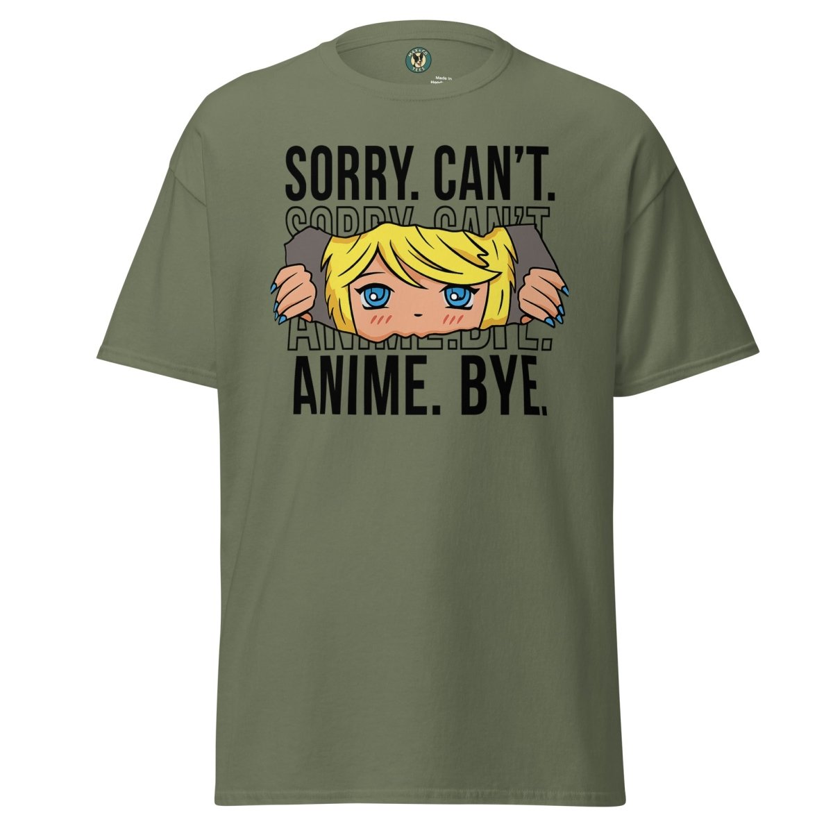 Anime Sorry Cant Tee - Max & Co Tees