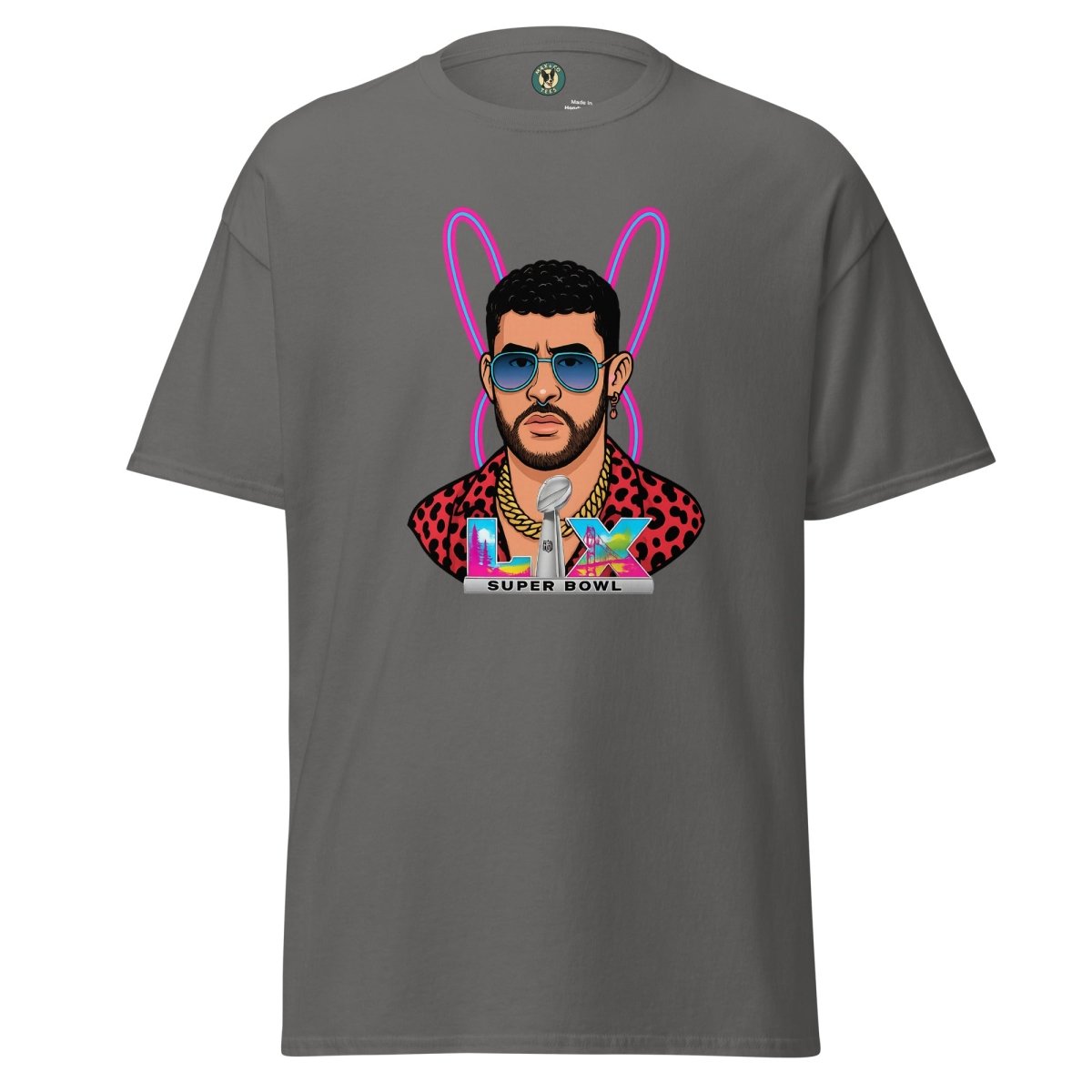 Benito with Pink Ears "Themed" Tee - Max & Co Tees