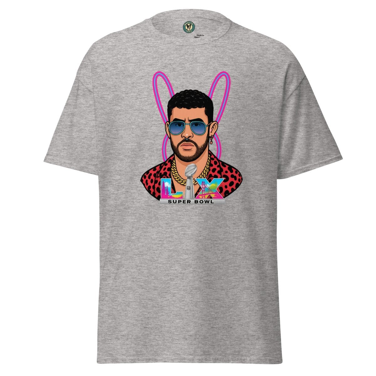 Benito with Pink Ears "Themed" Tee - Max & Co Tees