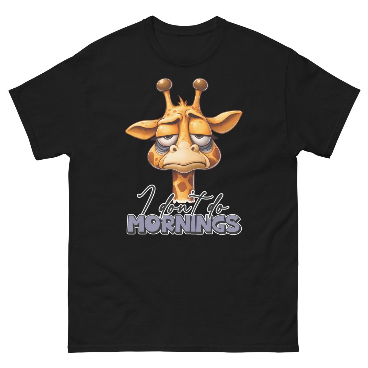 Caffeine Don't Do Mornings Tee - Max & Co Tees