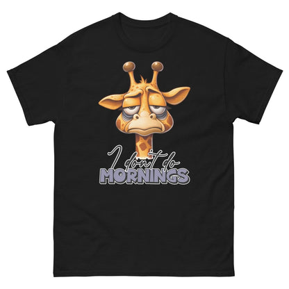 Caffeine Don't Do Mornings Tee - Max & Co Tees