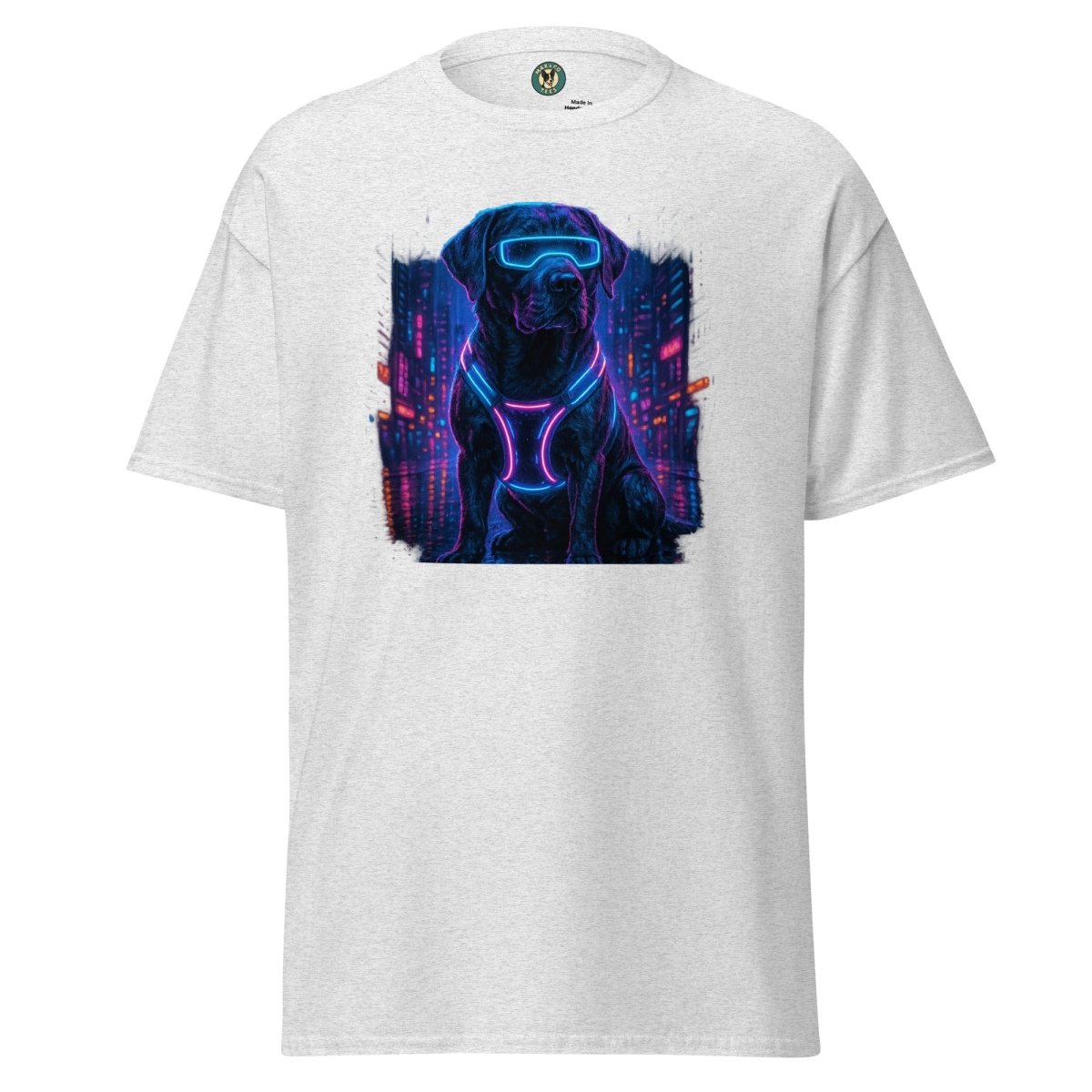 Cyber Punk Dogo Black Lab Tee - Max & Co Tees