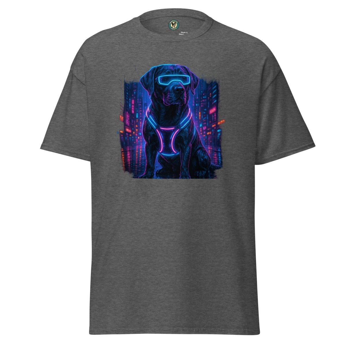 Cyber Punk Dogo Black Lab Tee - Max & Co Tees