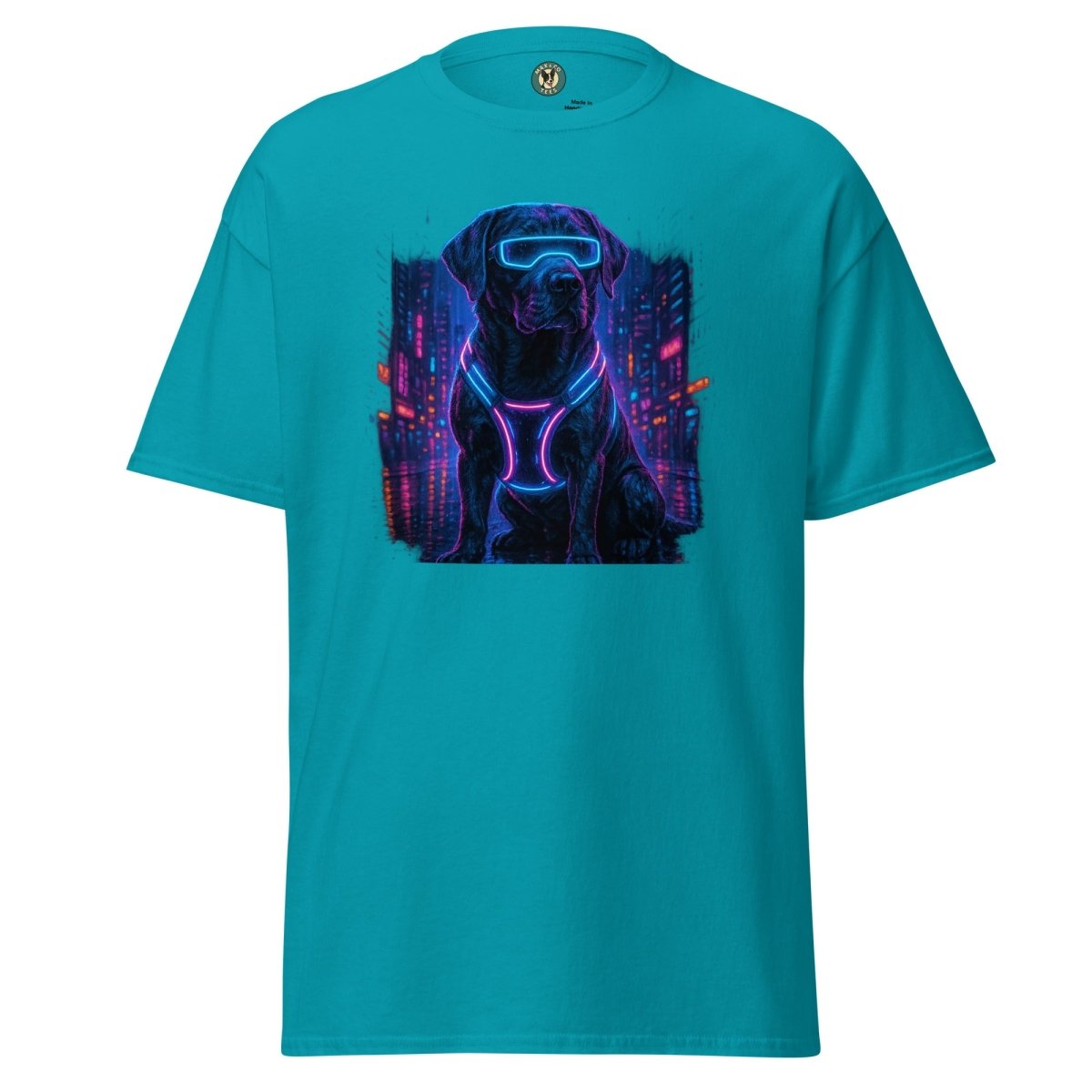 Cyber Punk Dogo Black Lab Tee - Max & Co Tees