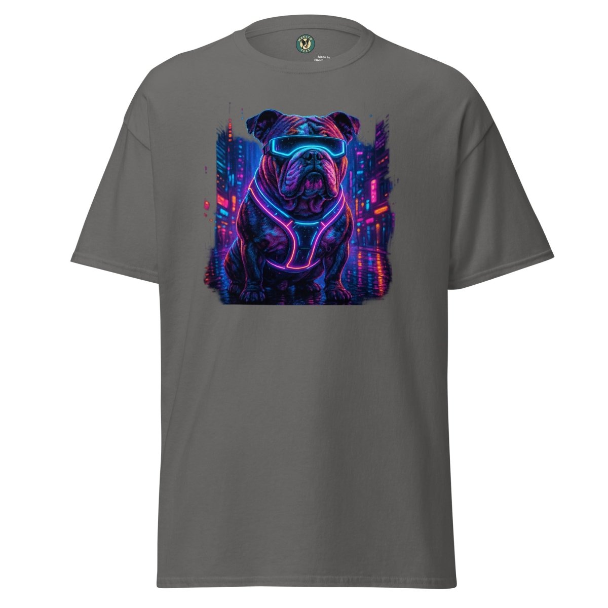 Cyber Punk Dogo Bulldog Tee - Max & Co Tees