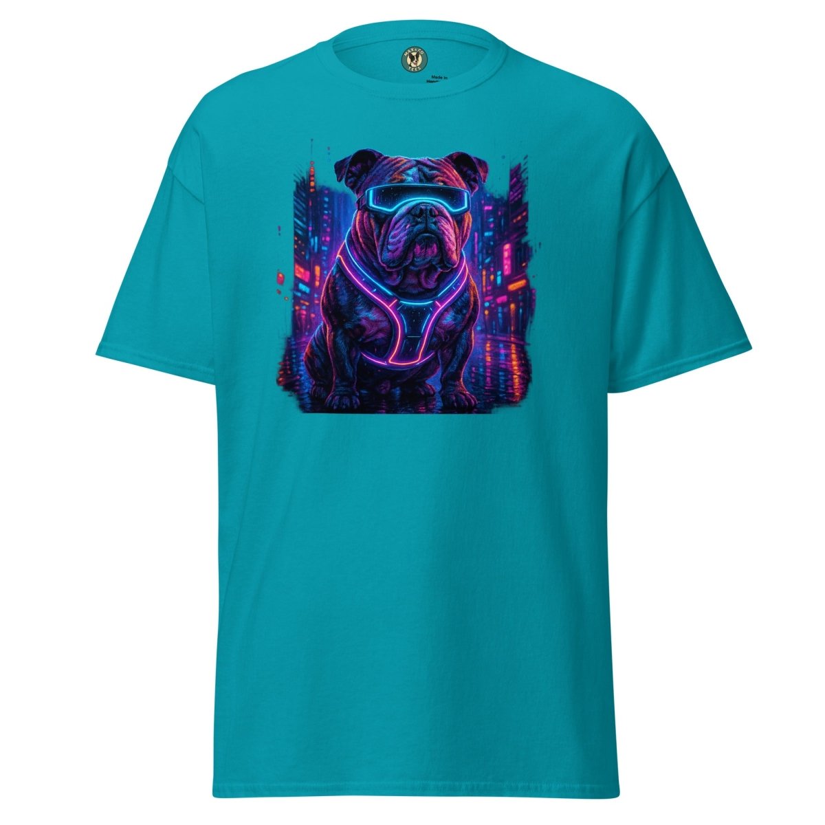 Cyber Punk Dogo Bulldog Tee - Max & Co Tees
