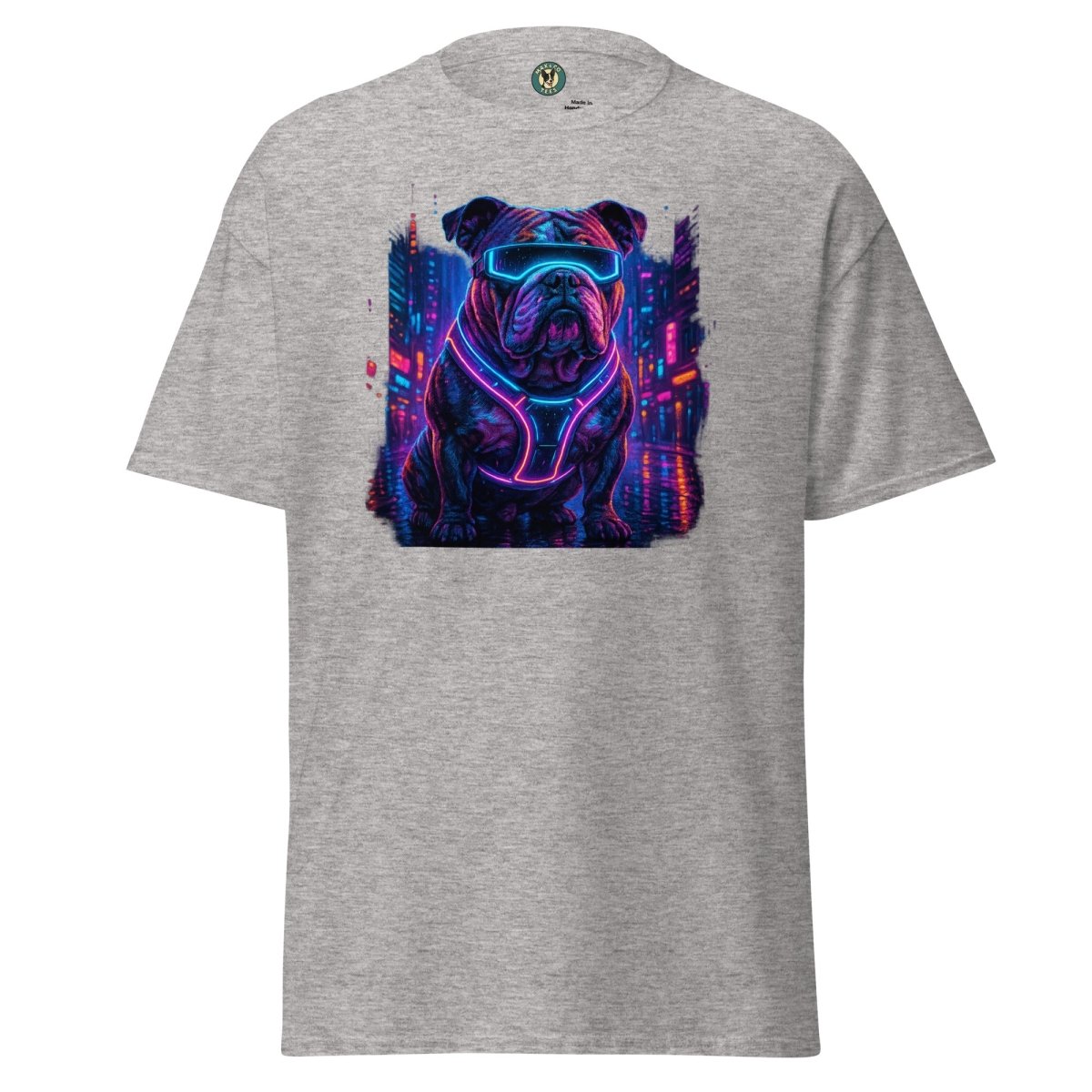 Cyber Punk Dogo Bulldog Tee - Max & Co Tees