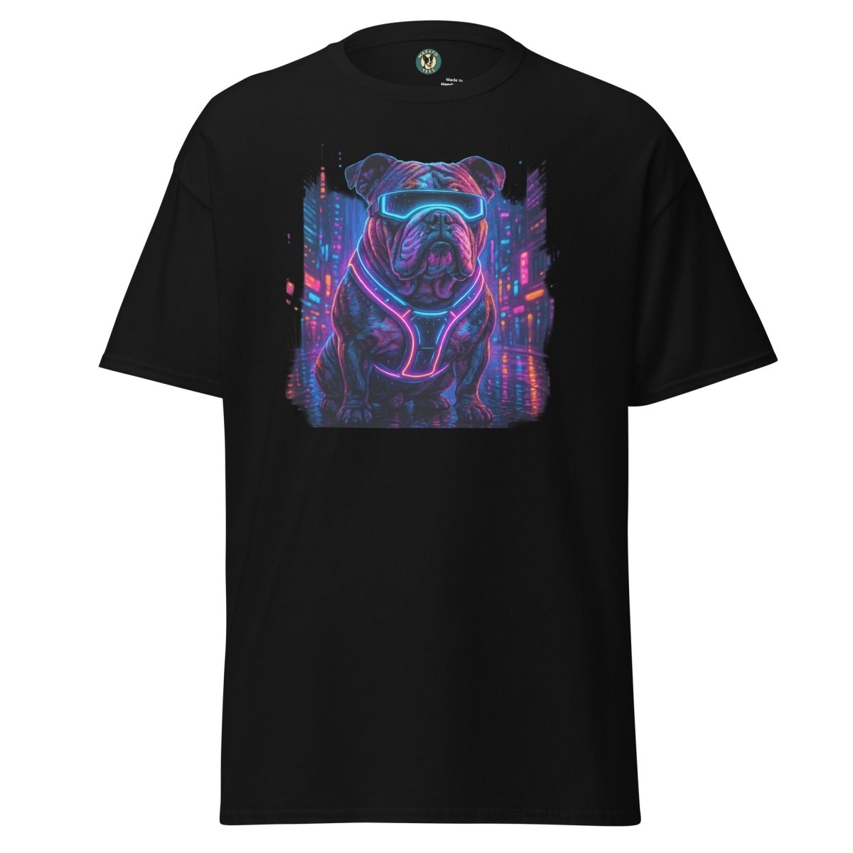Cyber Punk Dogo Bulldog Tee - Max & Co Tees