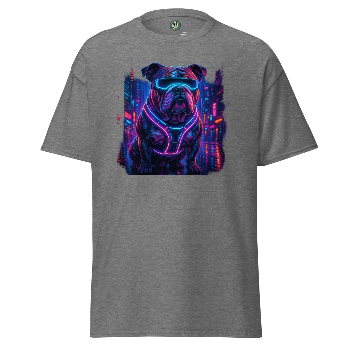 Cyber Punk Dogo Bulldog Tee - Max & Co Tees