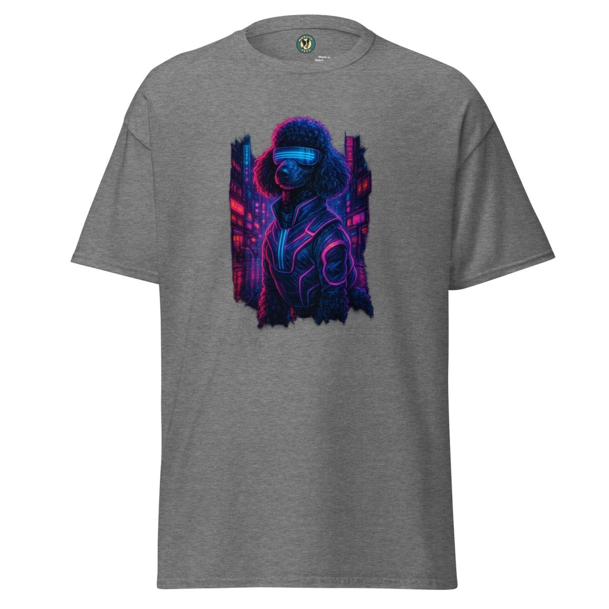 Cyber Punk Dogo Poodle Tee - Max & Co Tees