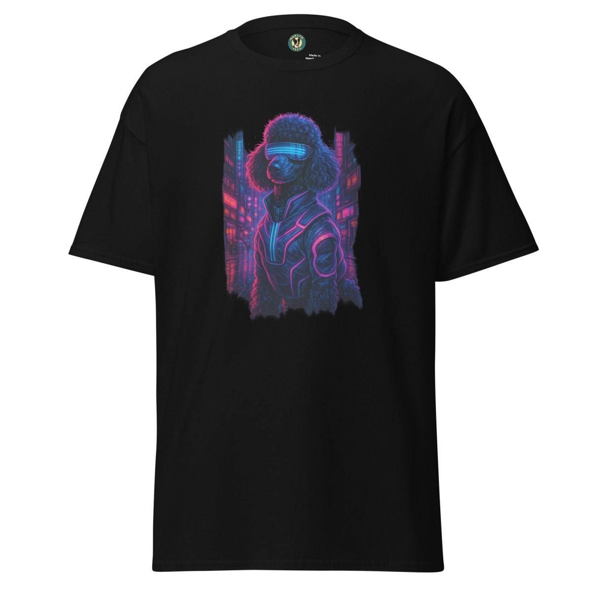 Cyber Punk Dogo Poodle Tee - Max & Co Tees