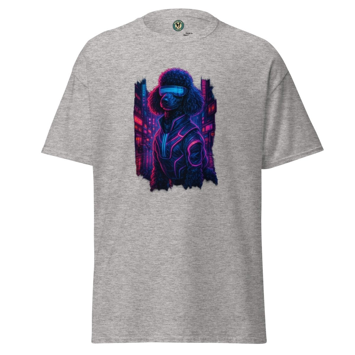 Cyber Punk Dogo Poodle Tee - Max & Co Tees