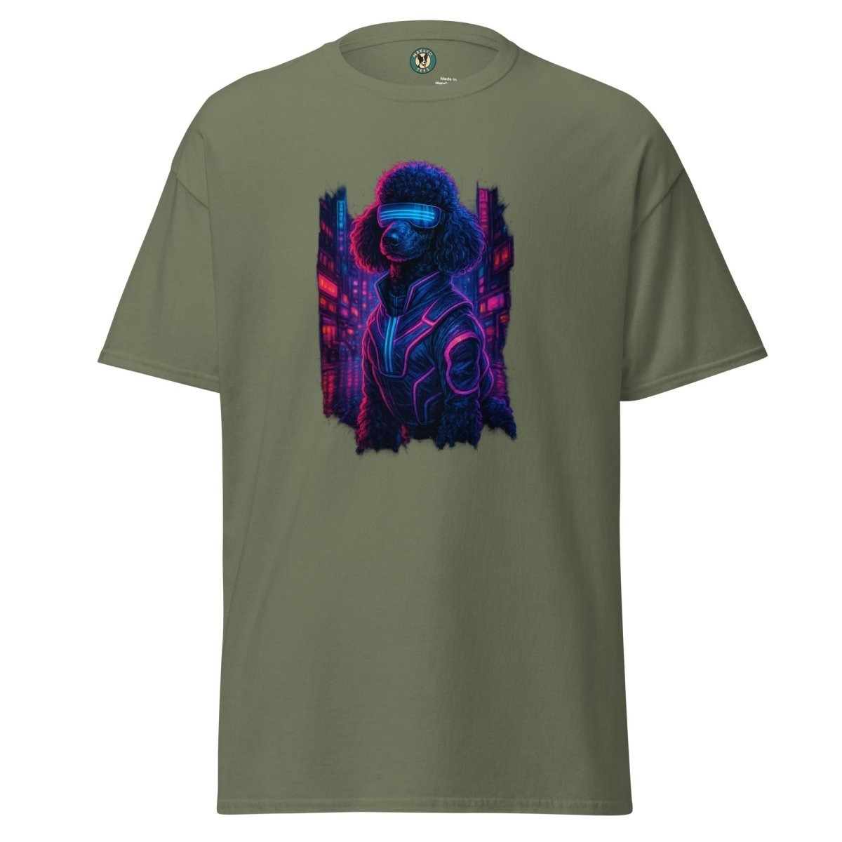 Cyber Punk Dogo Poodle Tee - Max & Co Tees