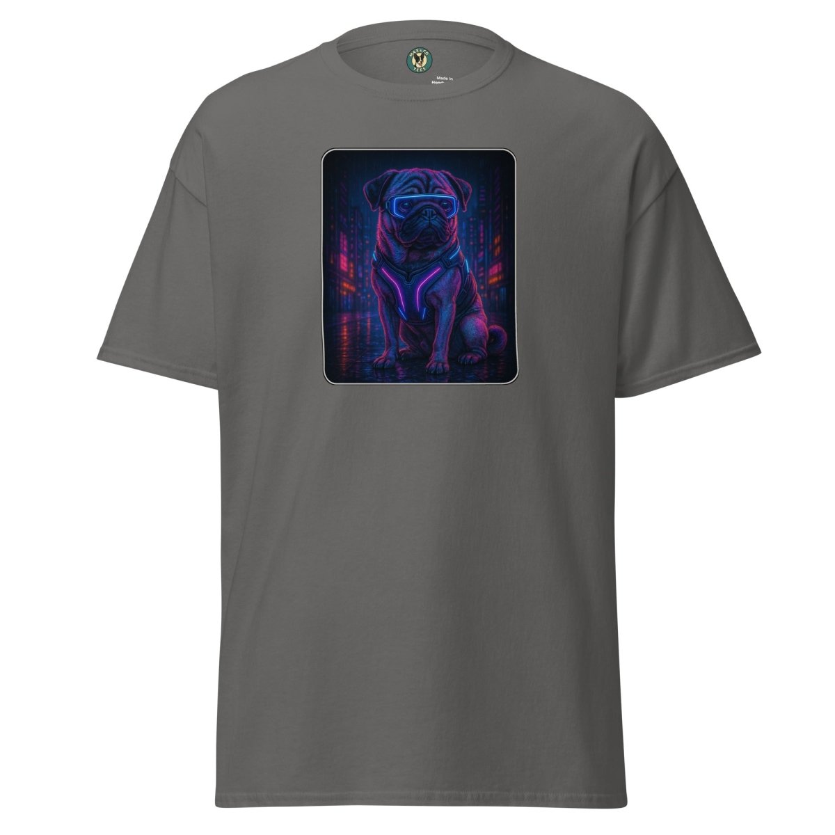 Cyber Punk Dogo Pug Tee - Max & Co Tees