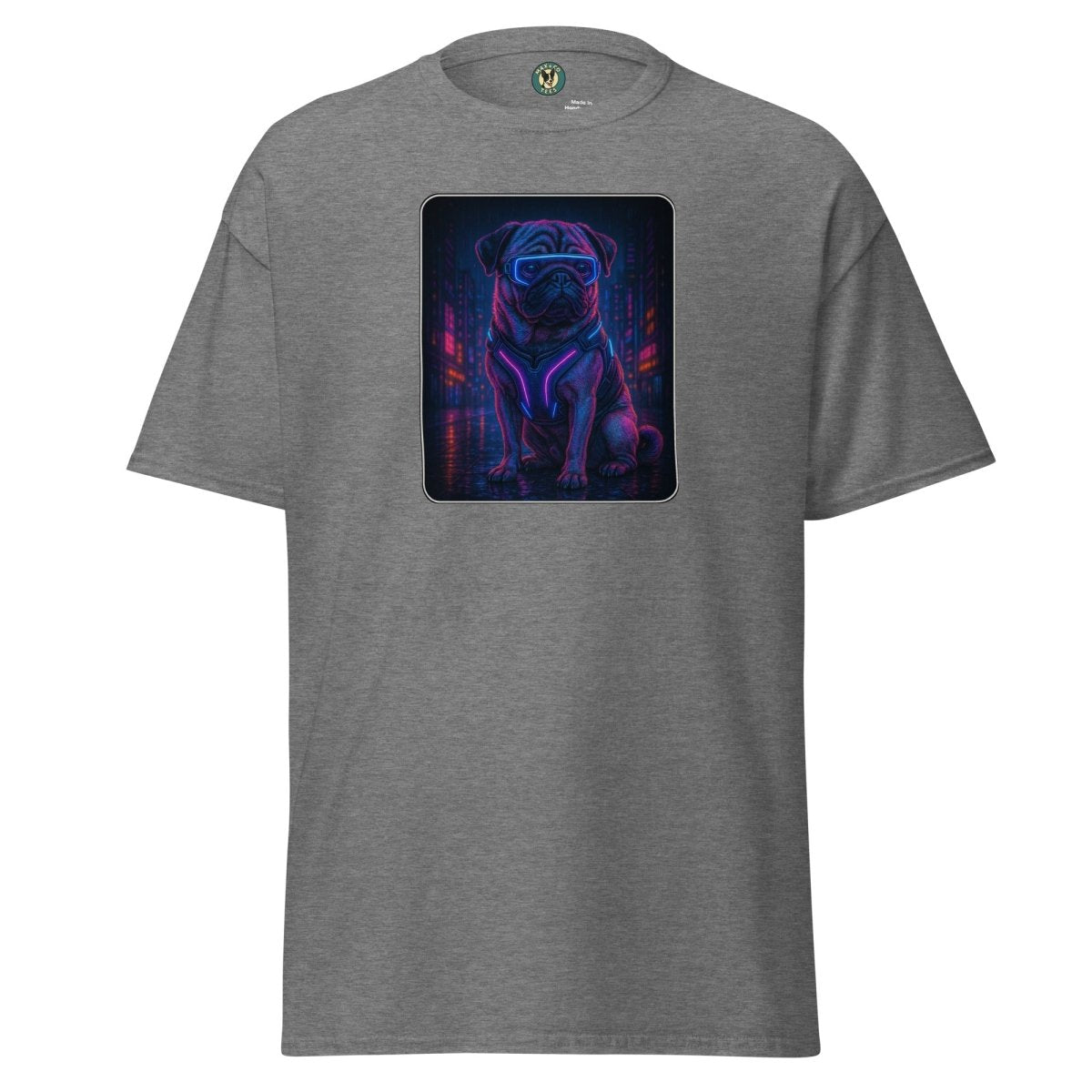 Cyber Punk Dogo Pug Tee - Max & Co Tees