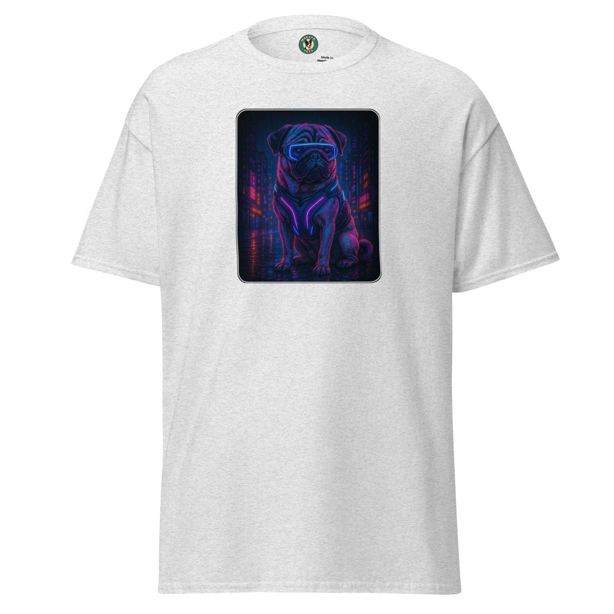 Cyber Punk Dogo Pug Tee - Max & Co Tees