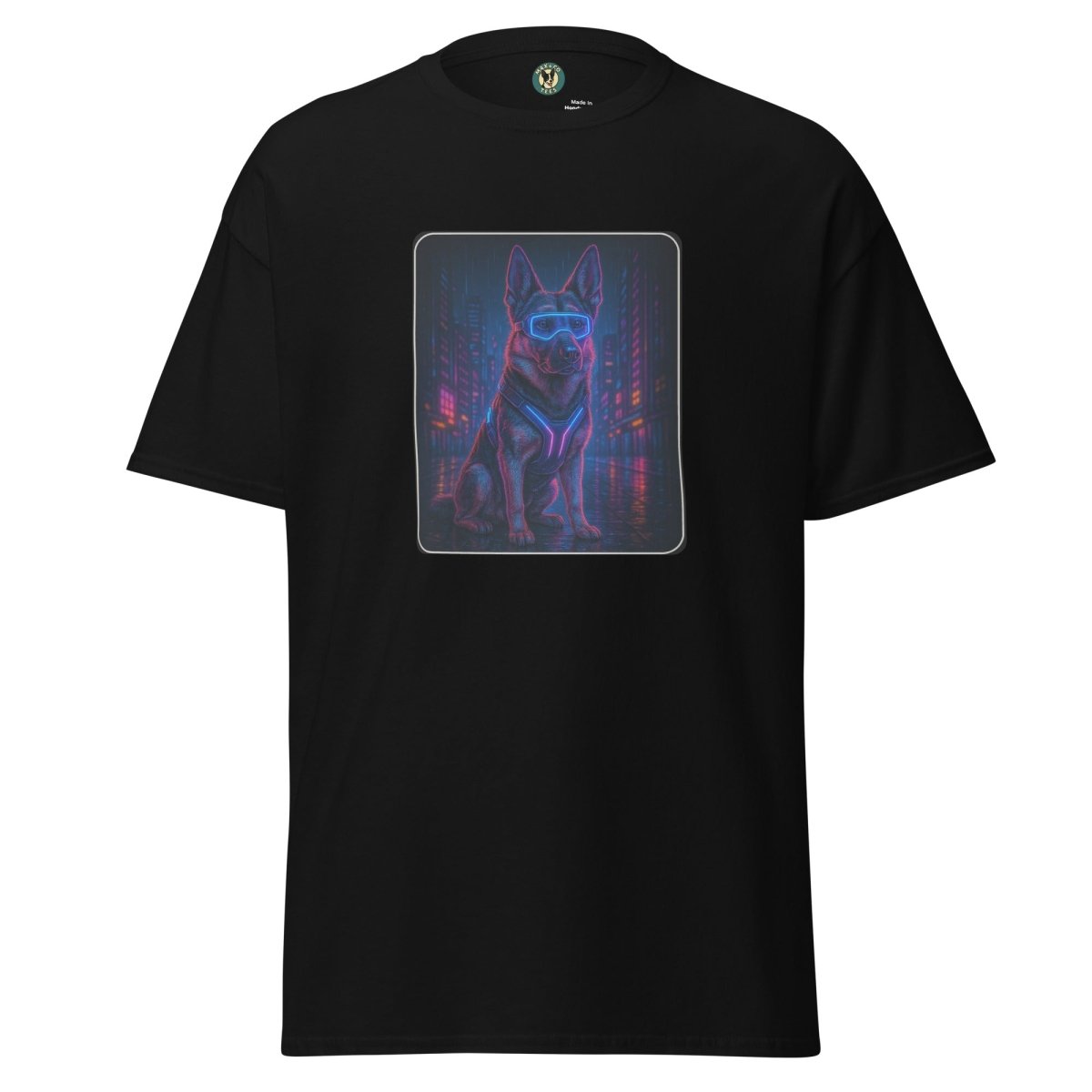Cyber Punk Dogo Shephard Tee - Max & Co Tees
