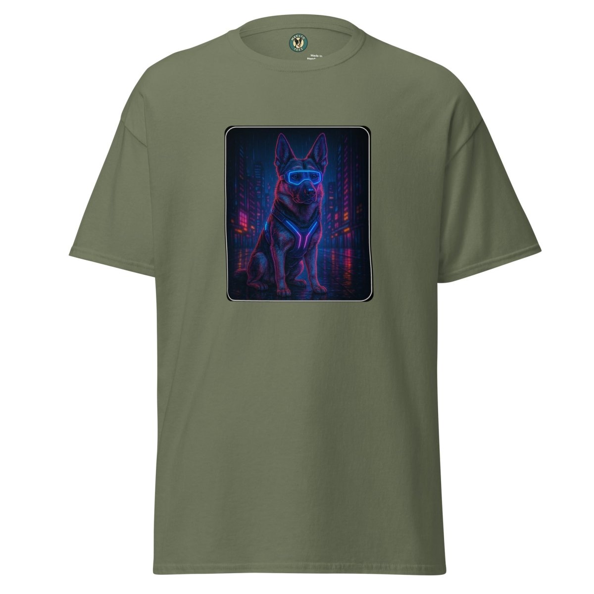 Cyber Punk Dogo Shephard Tee - Max & Co Tees