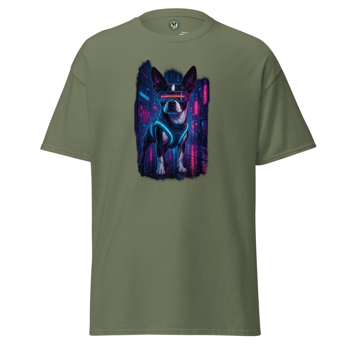 Cyber Punk Dogo Sunglass Tee - Max & Co Tees