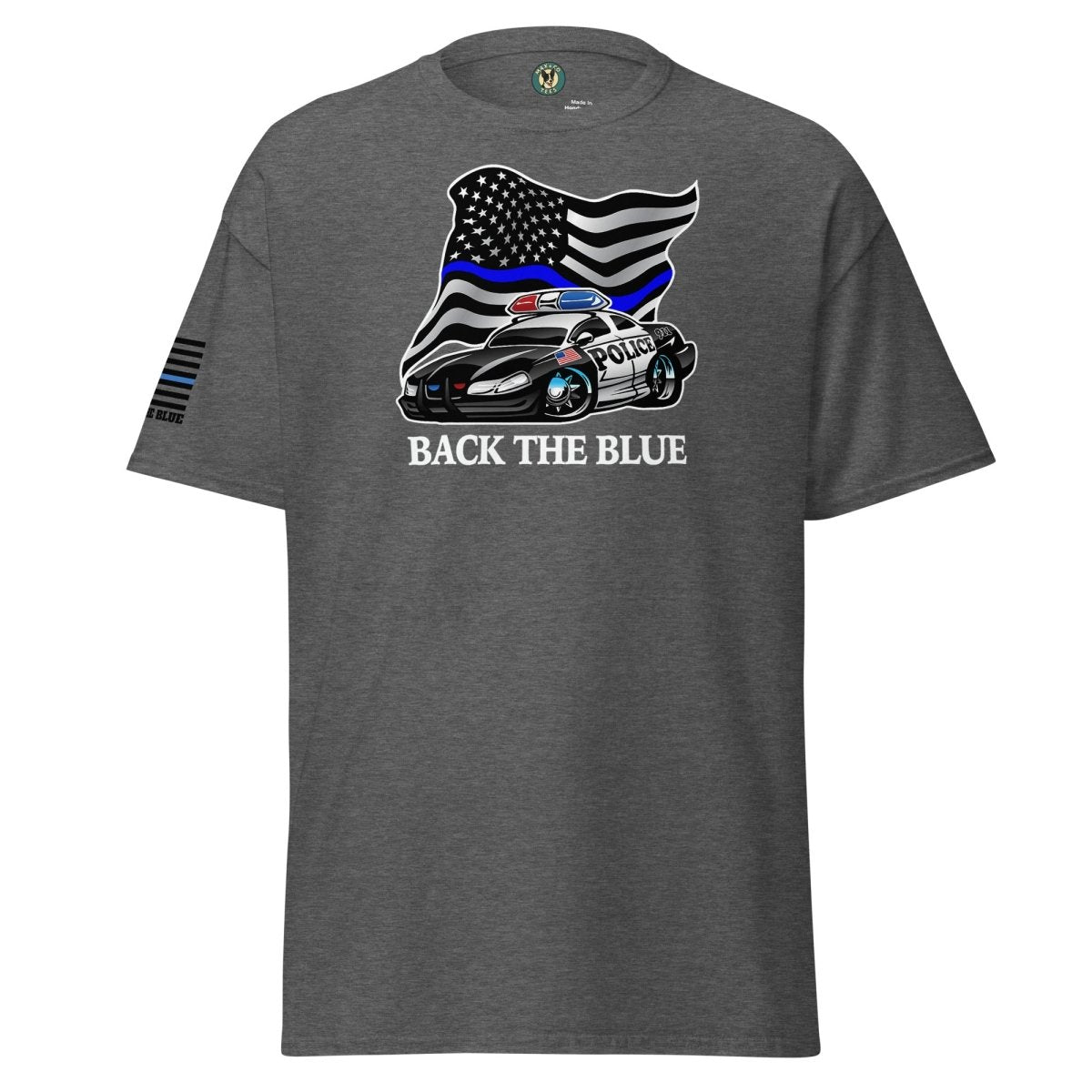 First Responder Back The Blue Tee - Max & Co Tees