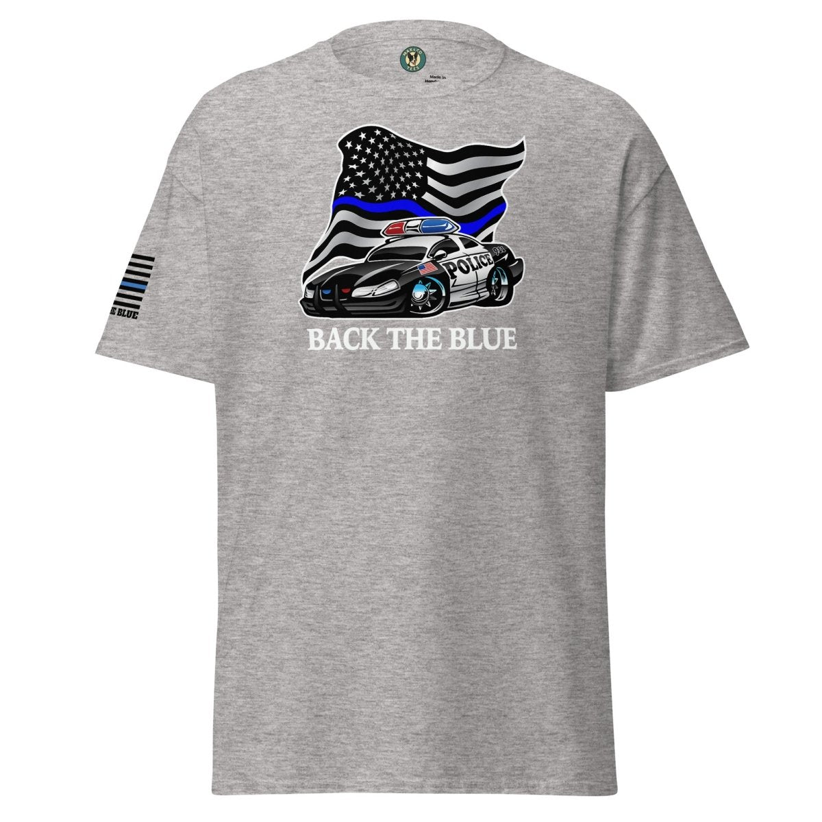 First Responder Back The Blue Tee - Max & Co Tees
