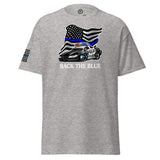 First Responder Back The Blue Tee - Max & Co Tees