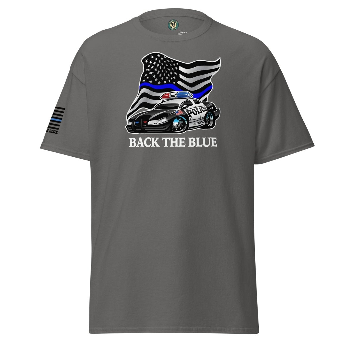 First Responder Back The Blue Tee - Max & Co Tees