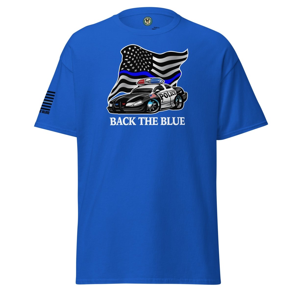 First Responder Back The Blue Tee - Max & Co Tees
