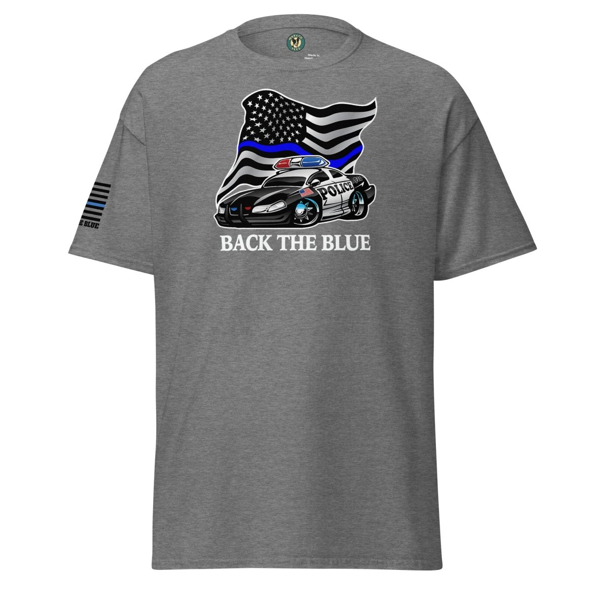 First Responder Back The Blue Tee - Max & Co Tees