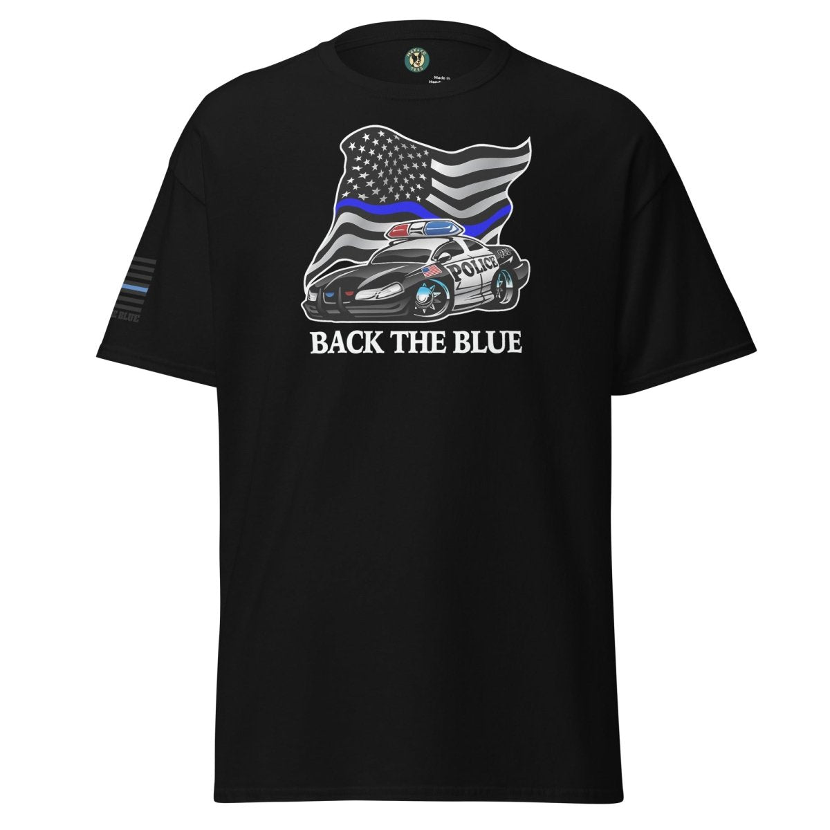 First Responder Back The Blue Tee - Max & Co Tees