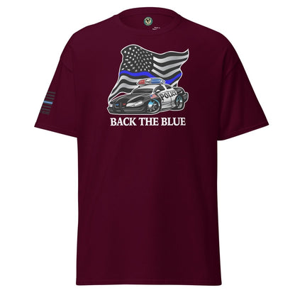 First Responder Back The Blue Tee - Max & Co Tees