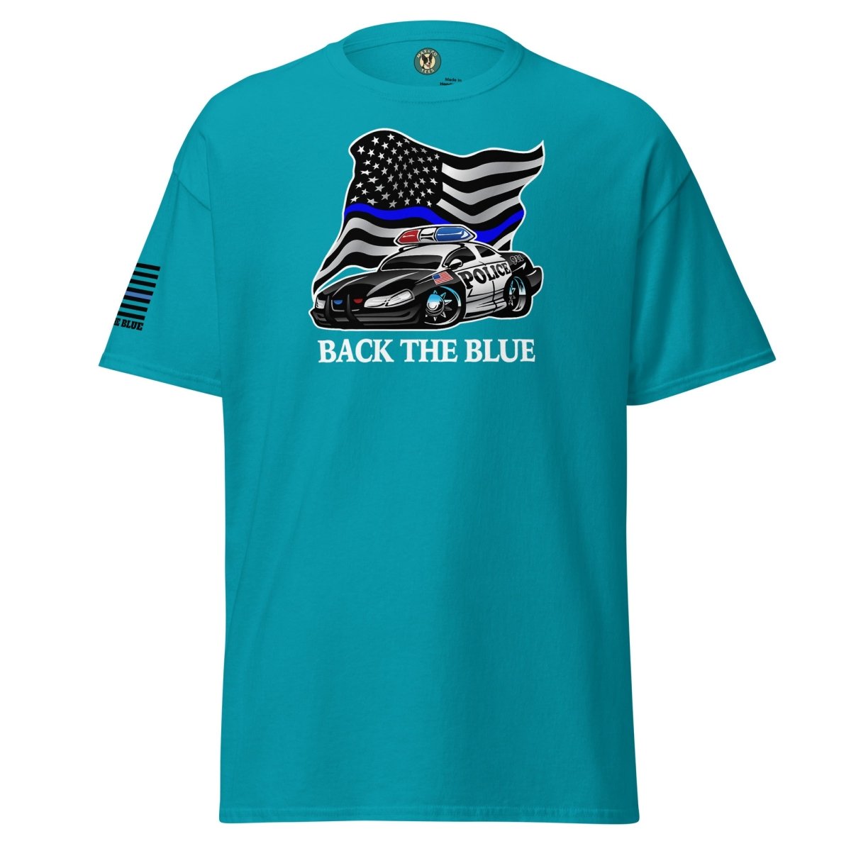 First Responder Back The Blue Tee - Max & Co Tees