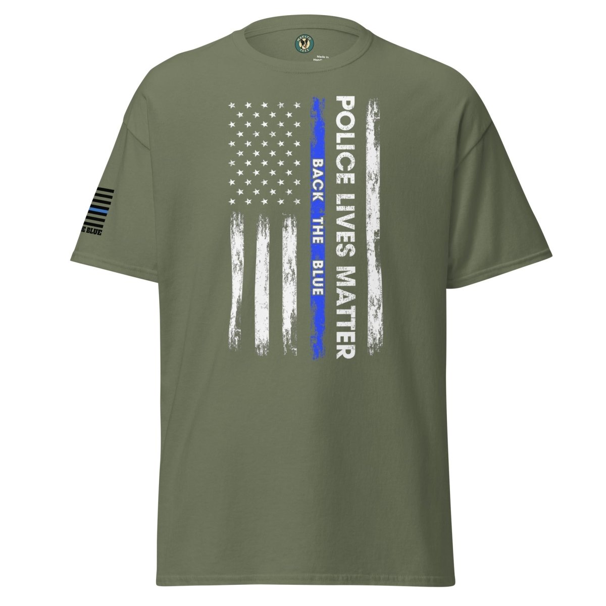 First Responder Flag Blue Tee - Max & Co Tees