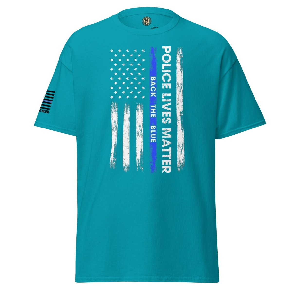 First Responder Flag Blue Tee - Max & Co Tees