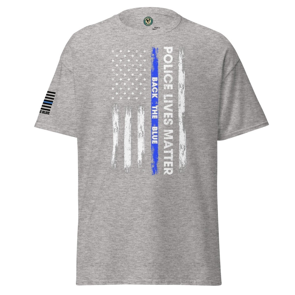 First Responder Flag Blue Tee - Max & Co Tees