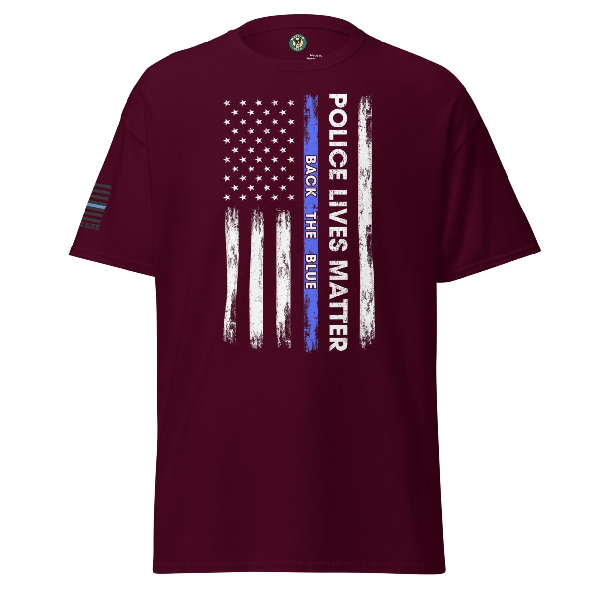 First Responder Flag Blue Tee - Max & Co Tees