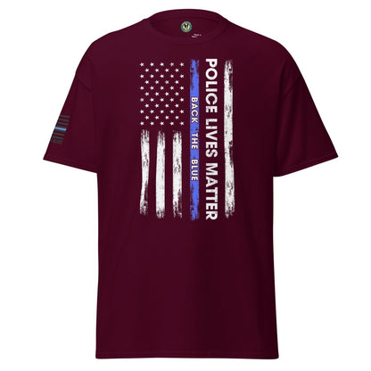 First Responder Flag Blue Tee - Max & Co Tees