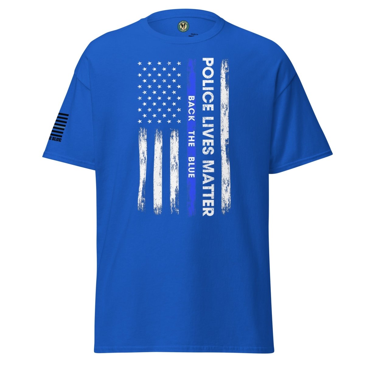 First Responder Flag Blue Tee - Max & Co Tees
