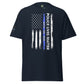First Responder Flag Blue Tee - Max & Co Tees