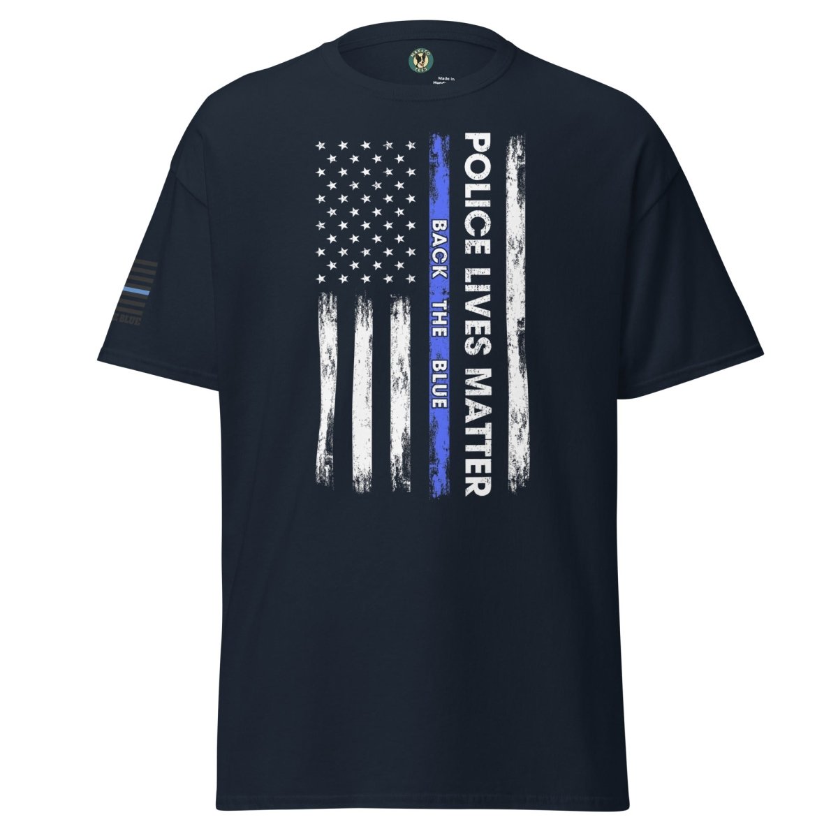 First Responder Flag Blue Tee - Max & Co Tees